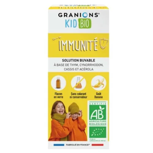 GRANIONS Kids Immunite Solution Buvable Bio 125ml