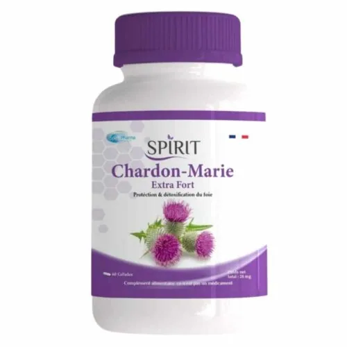 SPIRIT PHARMA Chardon Marie Extra Fort Protection du Foie 60 Gelules