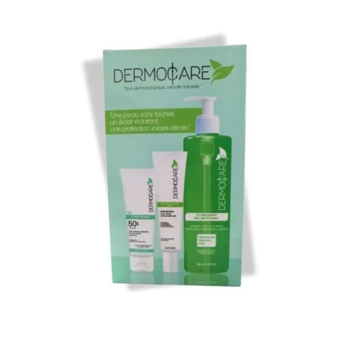 DERMOCARE Ecran Fluide +Cr Eclaircissant+Gel Nett 200ml Pack