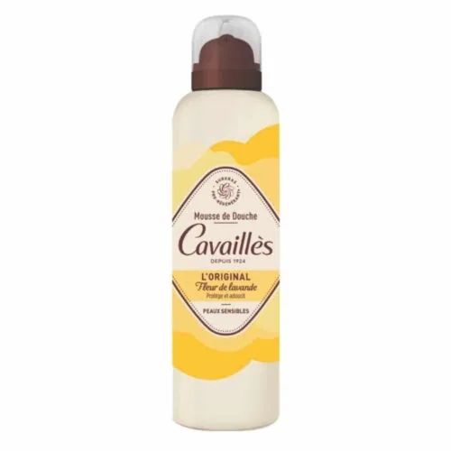 CAVAILLES L’original Mousse de Douche Fleur de Lavande Protege et Adoucit 200ml