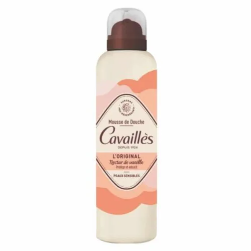 CAVAILLES L’original Mousse de Douche Nectar de Vanille Protege et Adoucit 200ml