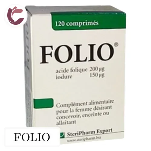 FOLIO Acide Folique 120 Comprimes