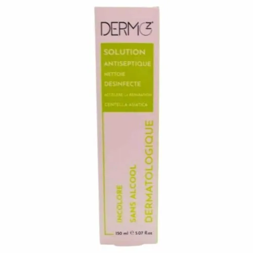 DERMOZ Solution Antiseptique Nettoie et Desinfecte 150ml