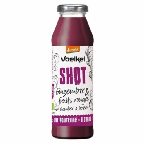 VOELKEL Shot Gingembre et Fruits Rouges 280ml