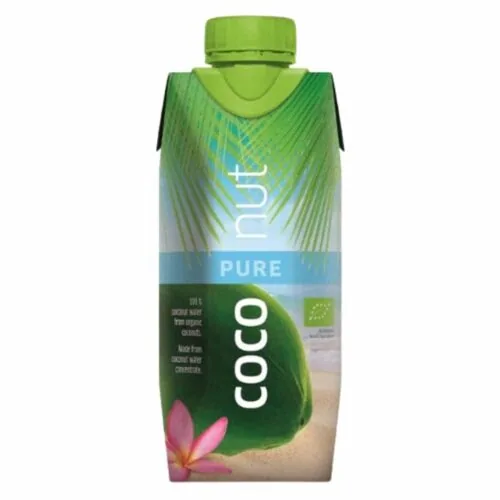 AQUA VERDE Eau de Noix de Coco Pure Bio 330ml
