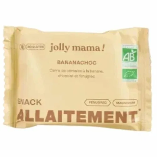JOLLY MAMA Snack Allaitement Banachoc Bio 45g