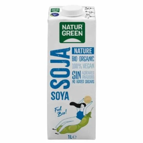 NATUR GREEN Boisson au Soja Bio 1l