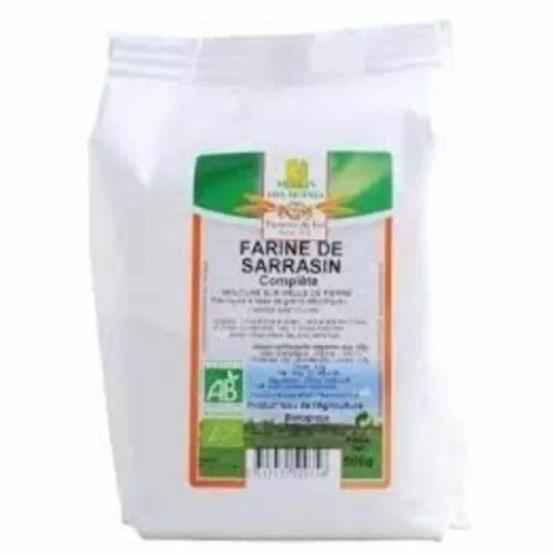 MOULIN DES MOINES Farine de Sarrasin Complete Bio 500g
