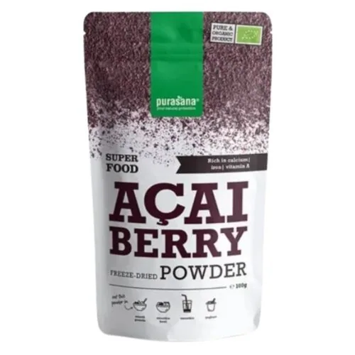 PURASANA Super Food Baies D’acai Poudre Bio 100g
