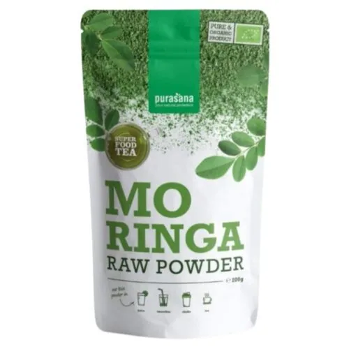 PURASANA Super Food Tea Moringa Poudre Bio 200g
