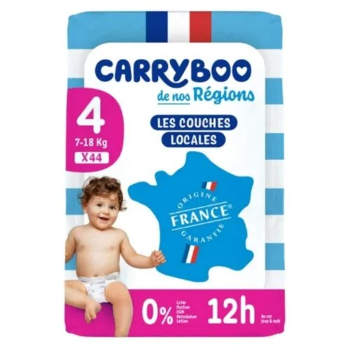 CARRYBOO Couches Bebes T4 7-18kg 12h 44u