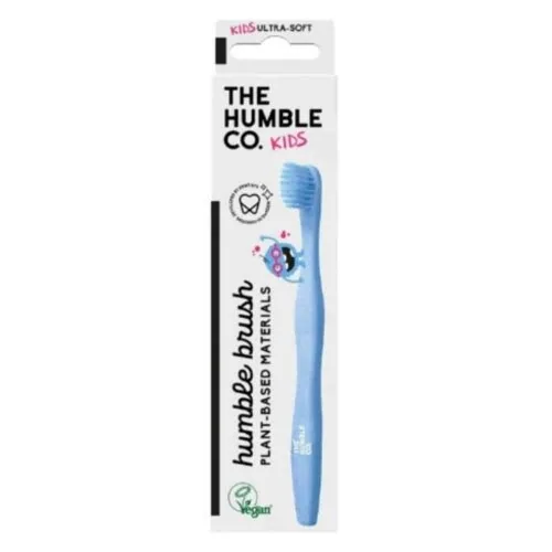 HUMBLE Kids Brosse a Dents a Base de Plantes Bleue 1u