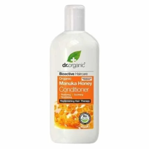 DR ORGANIC Apres-Shampoing Miel de Manuka Nourrissant Bio 265ml