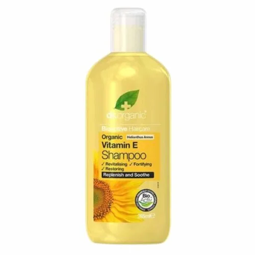 DR ORGANIC Shampoing Vitamine E Fortifiant Bio 265ml