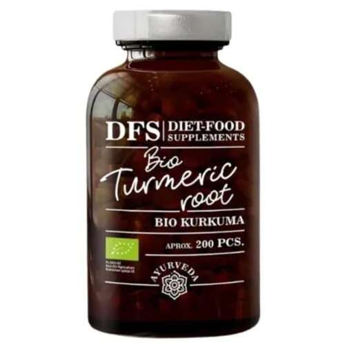 DIET-FOOD Racine de Curcuma Bio 200 Gelules