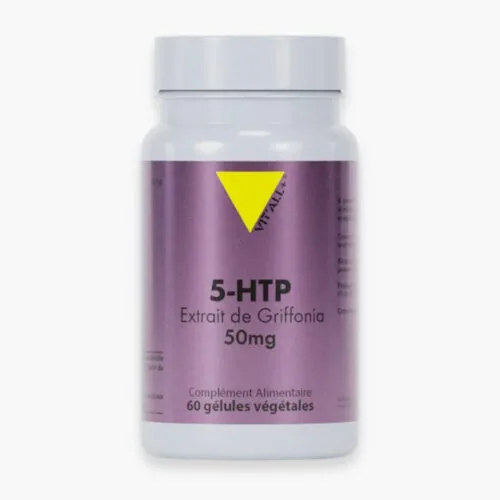 VITALL+ 5-HTP Extrait de Griffonia 50mg 30 Gelules