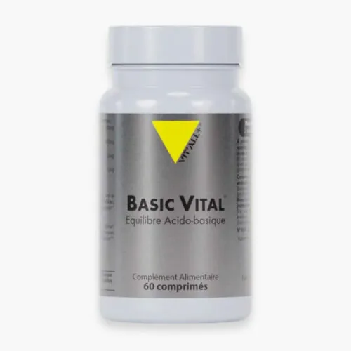 VITALL+ Basic Vital Equilibre Acido-Basique 60 Comprimes
