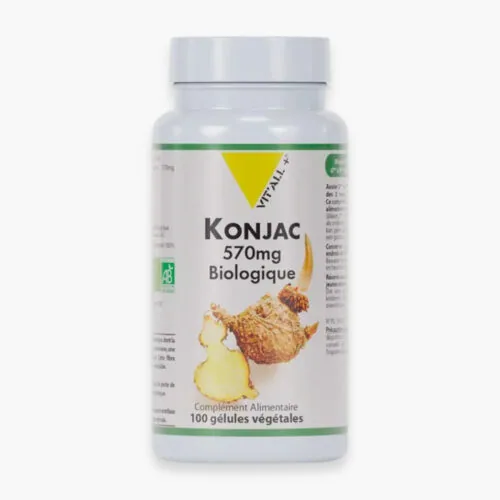 VITALL+ Konjac Biologique 570mg 100 Gelules