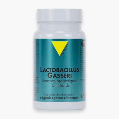 VITALL+ Lactobacilius Gasseri 100mg Souches Probiotiques 10 Milliards 60 Gelules