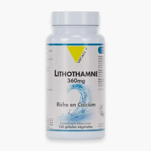 VITALL+ Lithothamne 360mg Riche en Calcium 120 Gelules