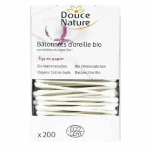 DOUCE NATURE Batonnets D’oreille Bio 200u