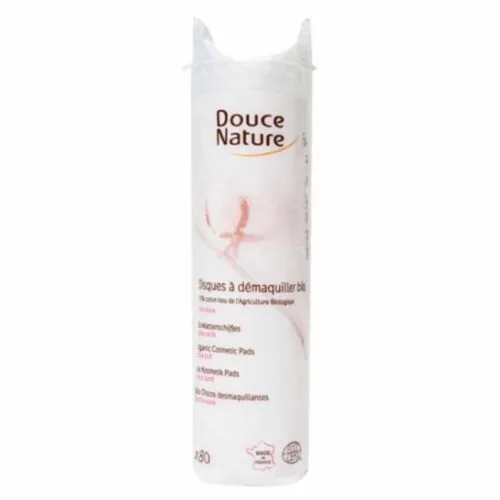 DOUCE NATURE Disques a Demaquiller Ultra Doux Bio 80u