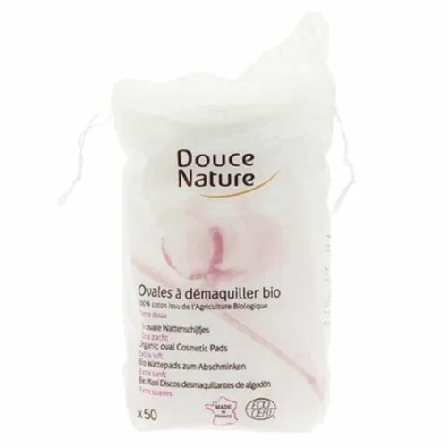DOUCE NATURE Ovales a Demaquiller Extra-Doux Bio 50u