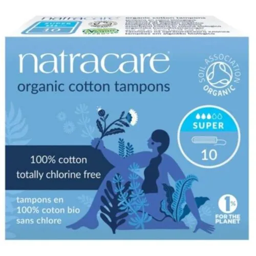 NATRACARE Tampons Super Bio 10u