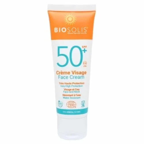 BIOSOLIS Creme Visage SPF50+ Bio 50ml