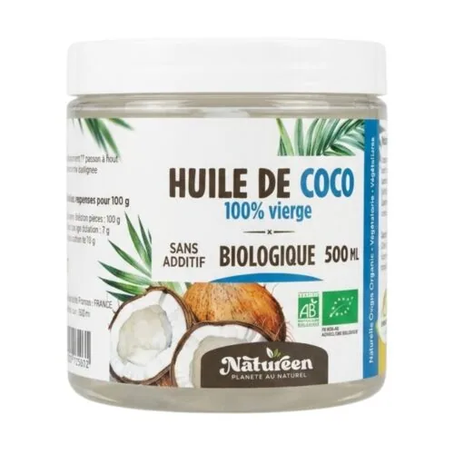NATUREEN Huile de Coco Vierge Bio 500ml