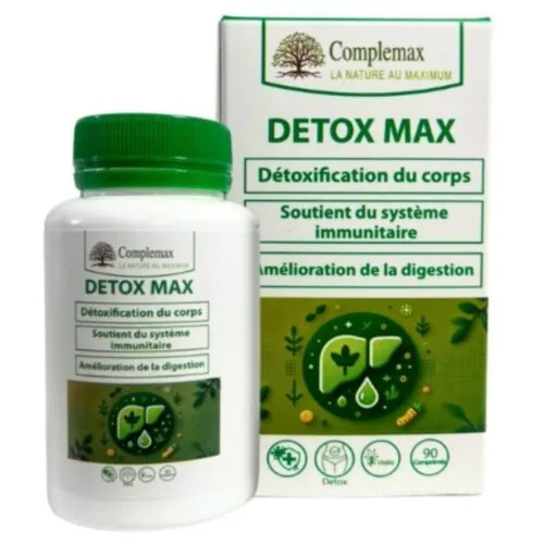 COMPLEMAX Detox Max Immunite et Digestion 90 Comprimes