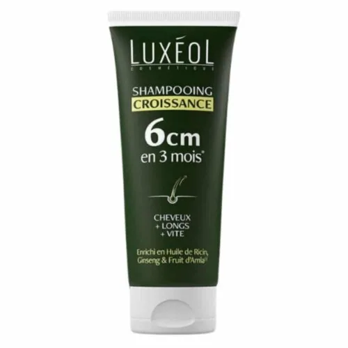 LUXEOL Croissance Shampoing 6cm en 3mois 200ml