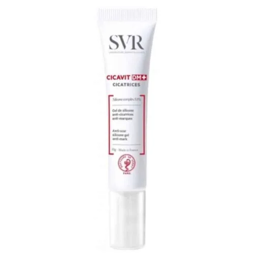 SVR Cicavit Dm+ Cicatrices Gel de Silicone Anti-Cicatrices et Marques 15g