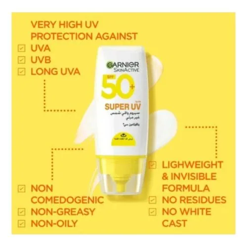 GARNIER Super Uv Serum Invisible Sunscreen 30ml