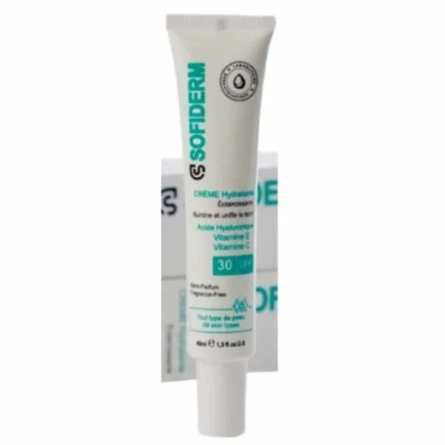 SOFIDERM Creme Hydratante Eclaircissante SPF30 40ml