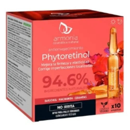 ARMONIA Anti-Vieillissement PHYTORETINOL Fermete et Elasticite Ampoules 10x 2ml