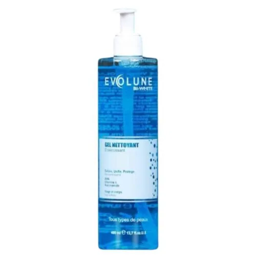 EVOLUNES Bi-White Gel Nettoyant Eclaircissant 400ml