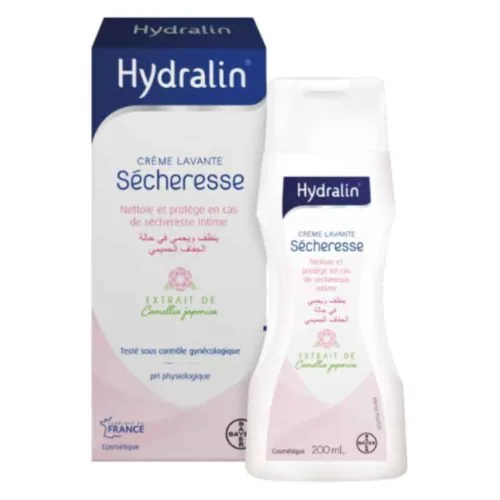 HYDRALIN Creme Lavante Intime Secheresse Nettoie et Protege 200ml