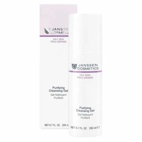 JANSSEN COSMETICS (peau Grasse) Gel Nettoyant Purifiant 200ml