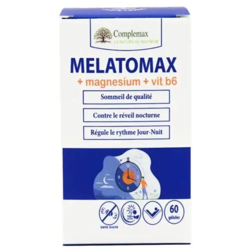 COMPLEMAX Melatomax + Magnesium + Vit B6 60 Gelules