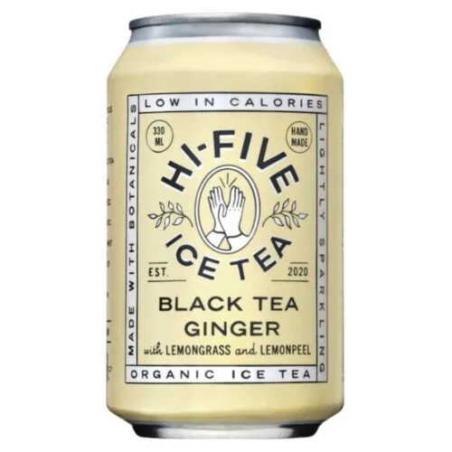 HI-FIVE Ice Tea The Noir Gingembre Naturel 330ml