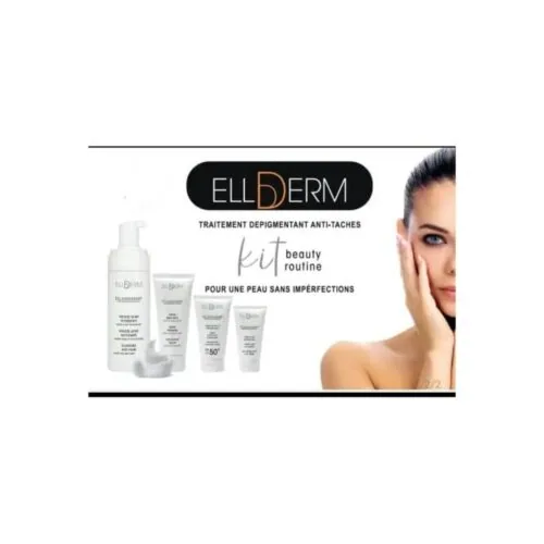 ELLDERM Pack Antitache Mousse Nett+Cr Gommant+Cr A.t+Cr Protectrice