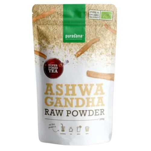 PURASANA Poudre D’ashwagandha Bio 100Gr