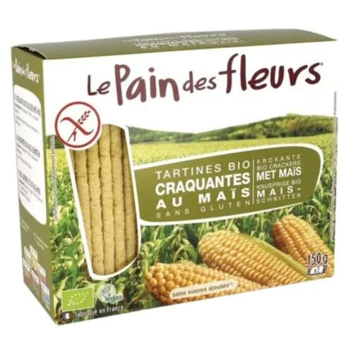 LE PAIN DES FLEURS Tartine Craquente Mais Riz 150g