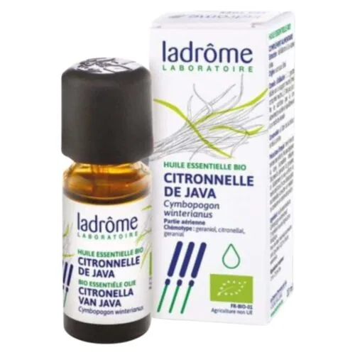 LADROME Huile Essentielle Citronnelle de Java 10ml