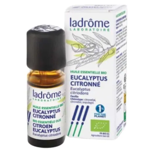 LADROME Huile Essentielle Eucalyptus Citronne 10ml