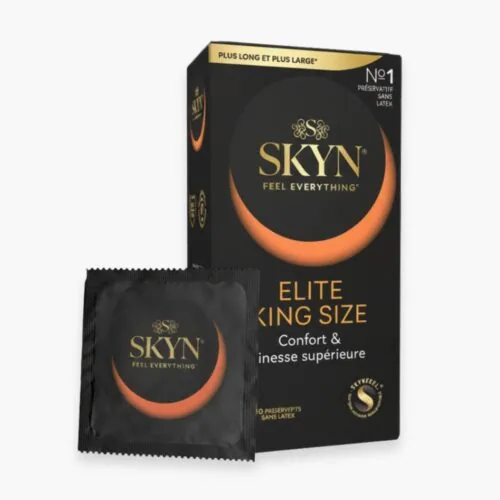 SKYN Preservatif Elite King Size (confort et Finesse Superieure) 10u