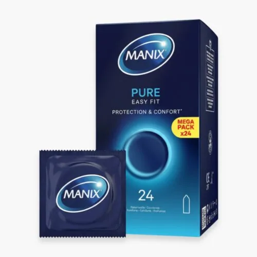 MANIX Preservatif Pure (protection et Confort) 24u