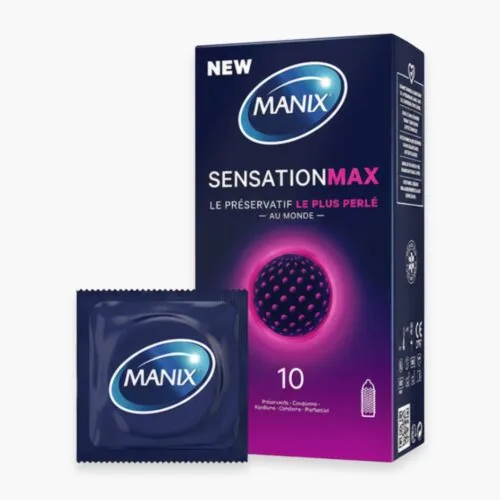 MANIX Preservatif Sensation Max (ultra-Perle) 10u