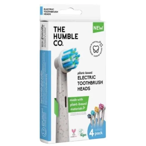 HUMBLE Tetes Brosse a Dents Electrique Plantes Based X4